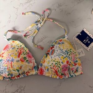 Roller rabbit x target bikini top